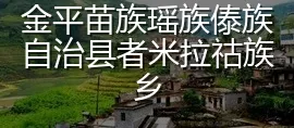 金平苗族瑶族傣族自治县者米拉祜族乡